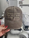 YUCK FOU CAP