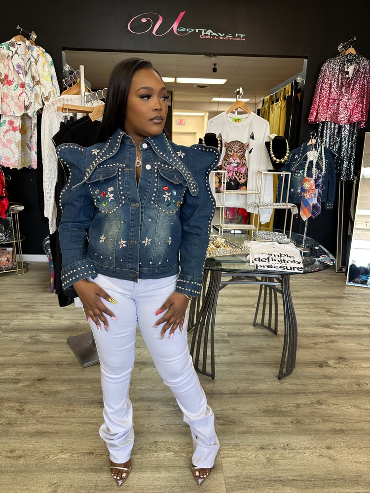 Image of Star struck Denim Jacket