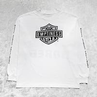 Image 1 of *Rare* Manic Street Preachers 1992 ‘Motor Emptiness Cycle’ White Longsleeve Shirt