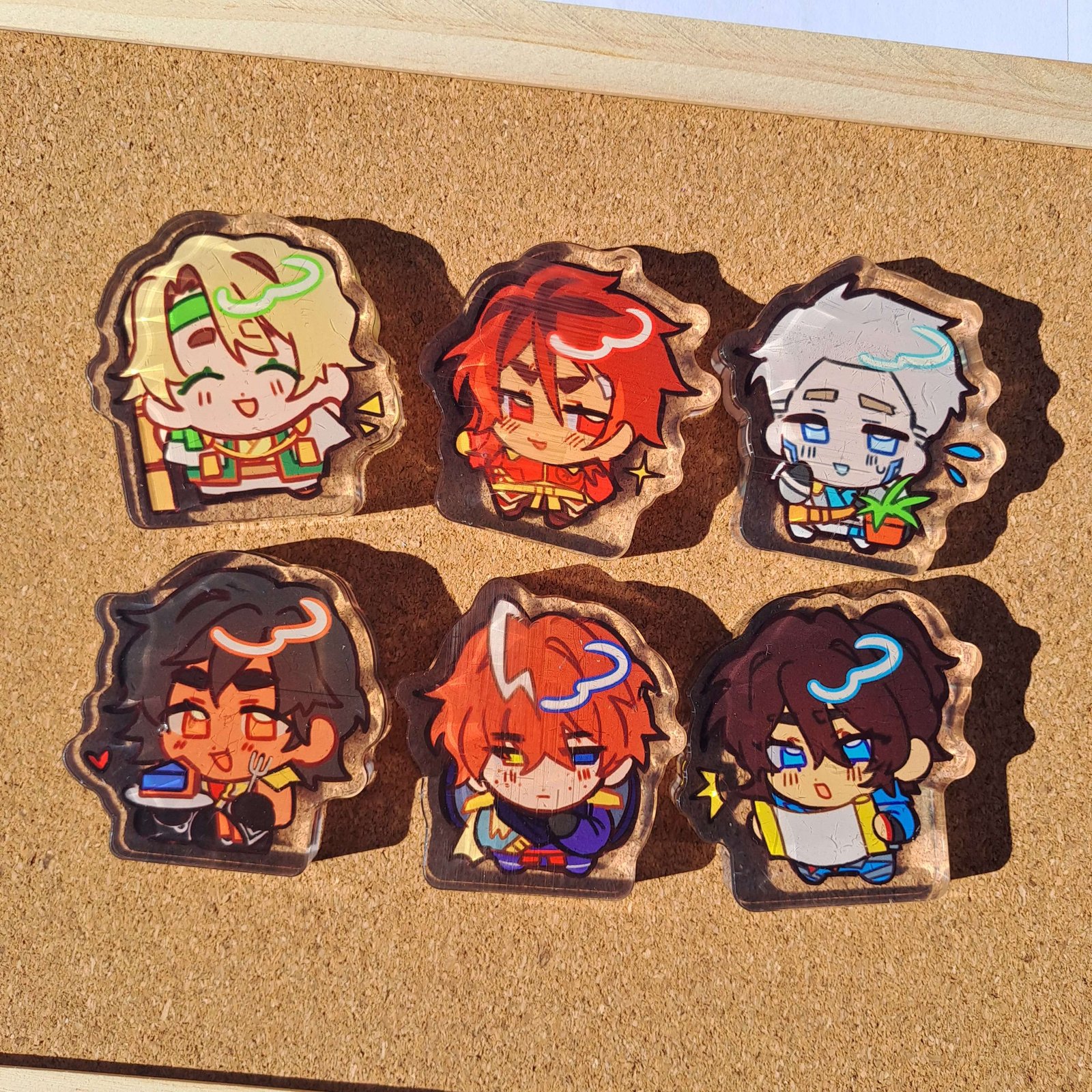 NINJAGO] MINI-STANDEE CHARMS 🎎 | grilldcheese