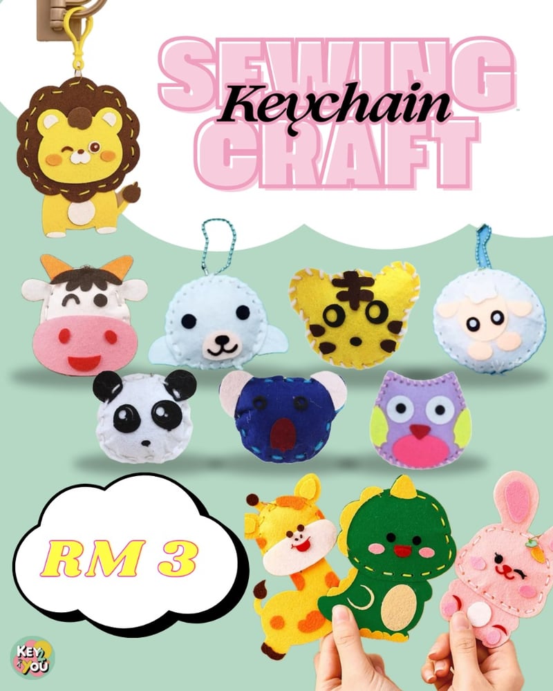 Image of Sewing Keychain Craft