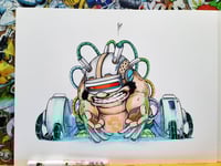 LITTLE X ORIGINAL ART SIGNED