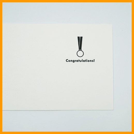 Image of CONGRATULATIONS ON A RACE WELL RUN
