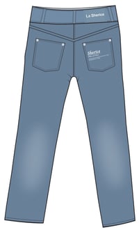 Image 2 of "La sherice" woman's jeans (Mon Cher X Jacob Jeans Collab)