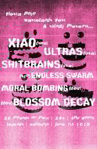 XIAO/ULTRAS/SHITBRAINS/ENDLESS SWARM/MORAL BOMBING/BLOSSOM DECAY 