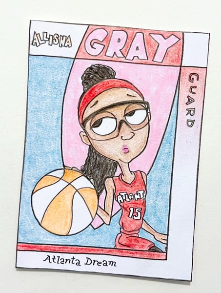 Image of Original pencil artwork—Allisha Gray