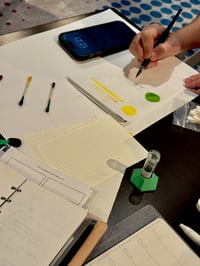 Image 3 of Pen Show Workshop: SWATCH YOUR INKS -  Swatch & Catalog Your Ink Collection