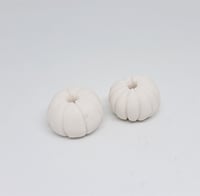 Image 3 of white gourd beads - set of 2