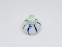Image 3 of green & blue gourd bead