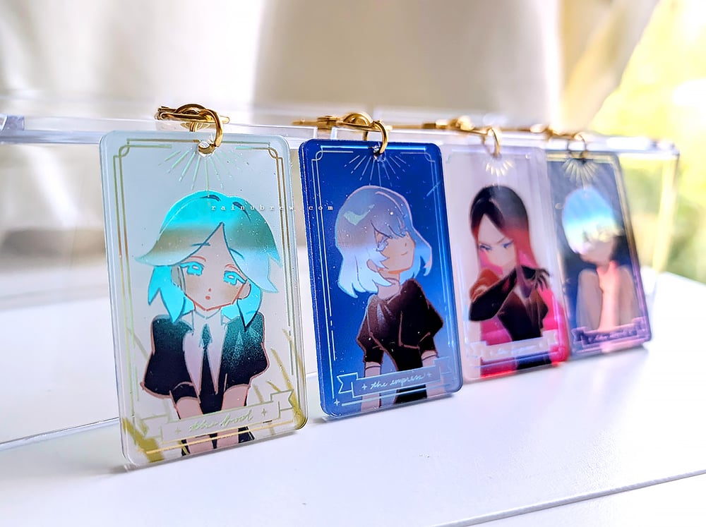 Image of Houseki no kuni | 2.25 inch holographic charms
