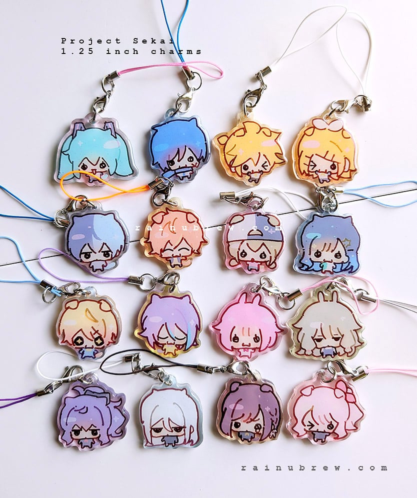 Image of Project Sekai Hatsune miku | 1.25 inch charms