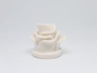 Image 3 of white flower incense holder