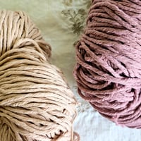 Image 4 of New spring colors, recycled cotton yarn. Limited stock