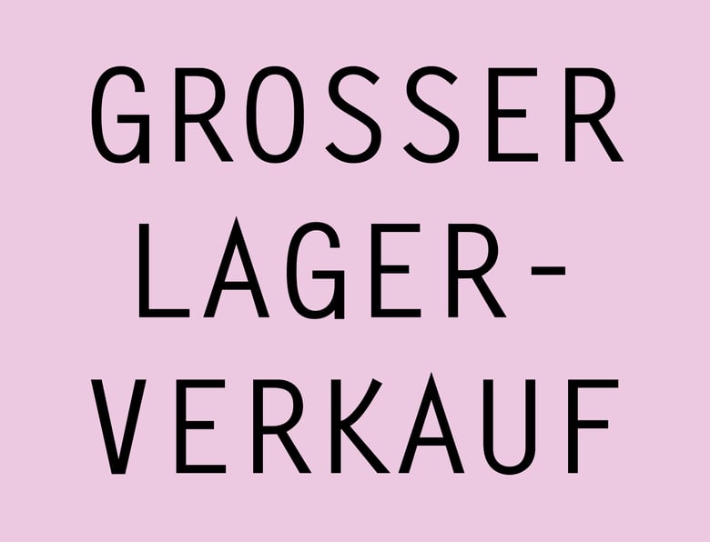 Image of Grosser Lagerverkauf