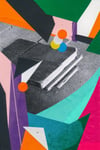 JENNE GRABOWSKI Collage “Skali Center”