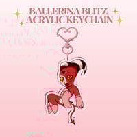 ballerina blitz keychain