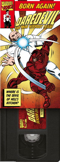 Image 1 of DAREDEVIL: BORN AGAIN Custom VHS