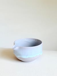 Image 1 of Lavender with Opal Drip Matcha Bowl