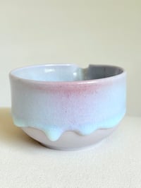 Image 2 of Lavender with Opal Drip Matcha Bowl