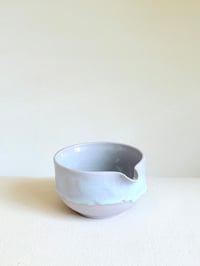 Image 3 of Lavender with Opal Drip Matcha Bowl