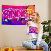 Image 2 of Drippy Die Flag