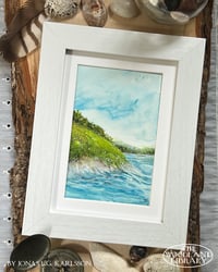 Image 1 of "Coastal Day Dream" - Original Watercolor Painting 