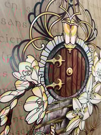 Image 2 of Affiche A3 Porte de Hobbit