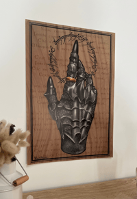 Image 2 of Affiche A3 Main de Sauron