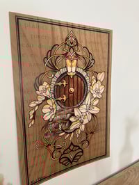 Image 3 of Affiche A3 Porte de Hobbit