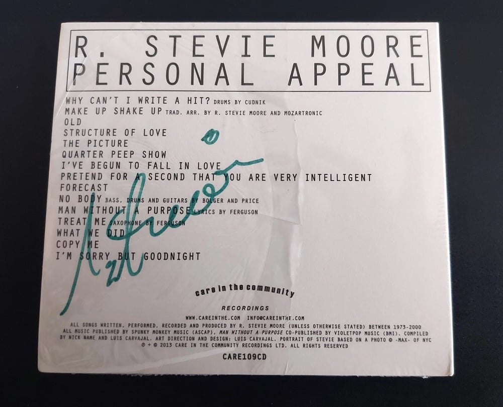 *LAST AND ONLY* Signed CD - Personal Appeal