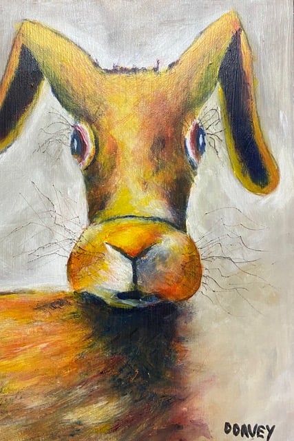 Conny the Rabbit [4x6 note cards]