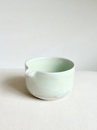 Image 2 of Mint and Blue Matcha Bowl