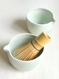 Image 4 of Mint and Blue Matcha Bowl