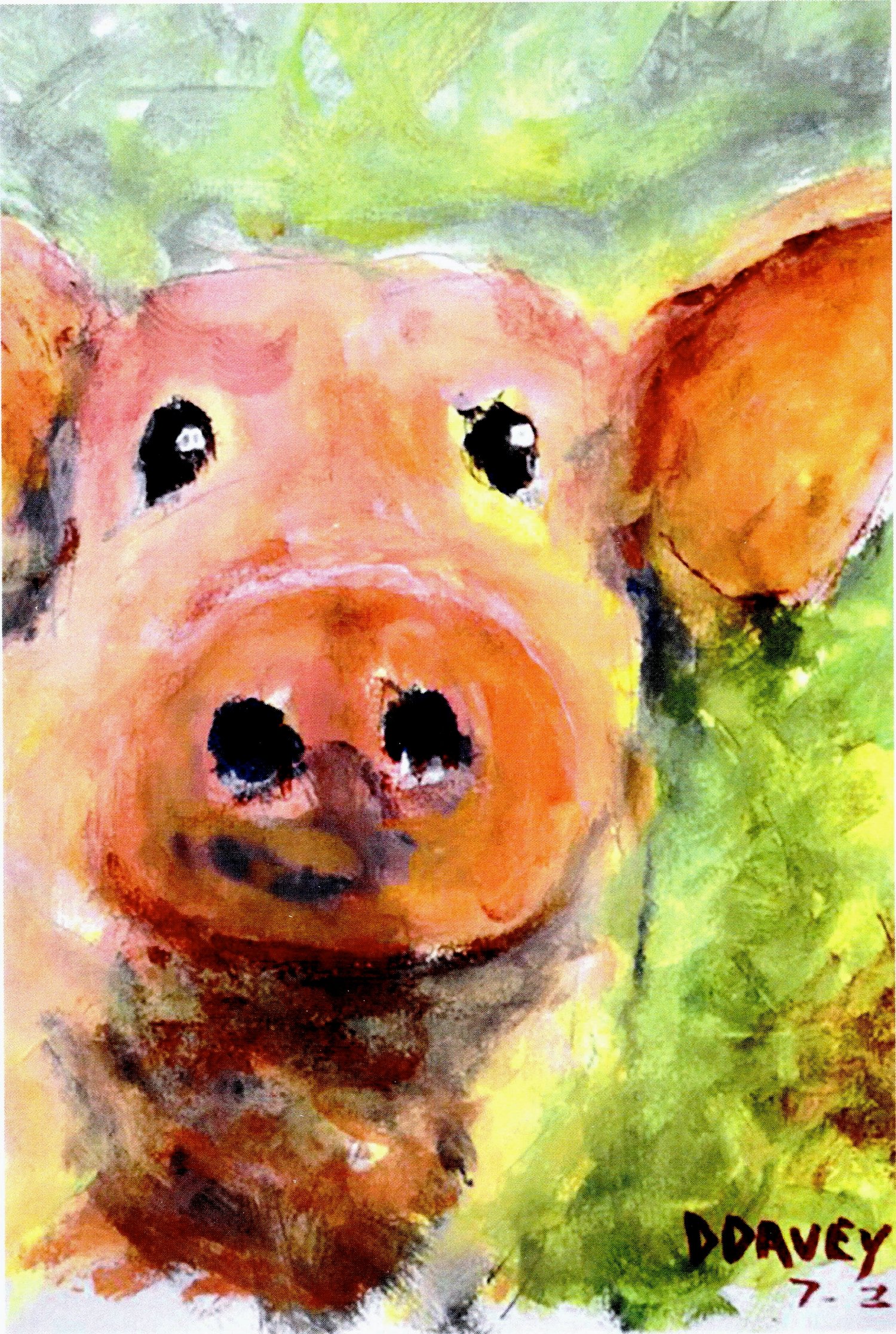 Choppy  [ 4x6 note cards]