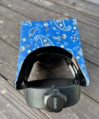 Image 4 of Blue Bandana White Hobart