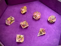 Image 2 of Custom Dice: Cherry Blossom Dice Set