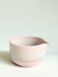 Image 3 of Cherry Blossom Matcha Bowl - Pink with Opalescent 1