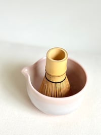 Image 5 of Cherry Blossom Matcha Bowl - Pink with Opalescent 1