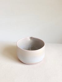 Image 3 of Cherry Blossom Matcha Bowl - Peach with Opalescent 1