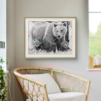 Image 7 of 18x24 “Original Artwork “Momma bear knows best)