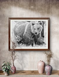 Image 9 of 18x24 “Original Artwork “Momma bear knows best)