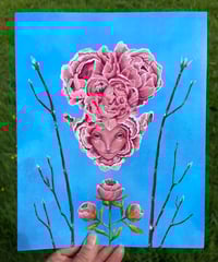 Image 2 of *PRE-ORDER* 8x10  Peony & Dogwood print