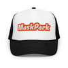 "MaskPark" Trucker Hat Black and White