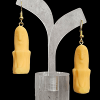 Image 1 of Tiki Classics Banana Bob Mug Earrings 