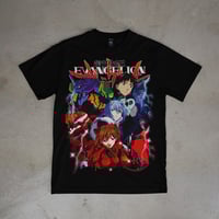 Image 1 of Evangelion Tribute T-Shirt – Bootleg Anime Streetwear Tee | 100% Cotton Unisex Fit