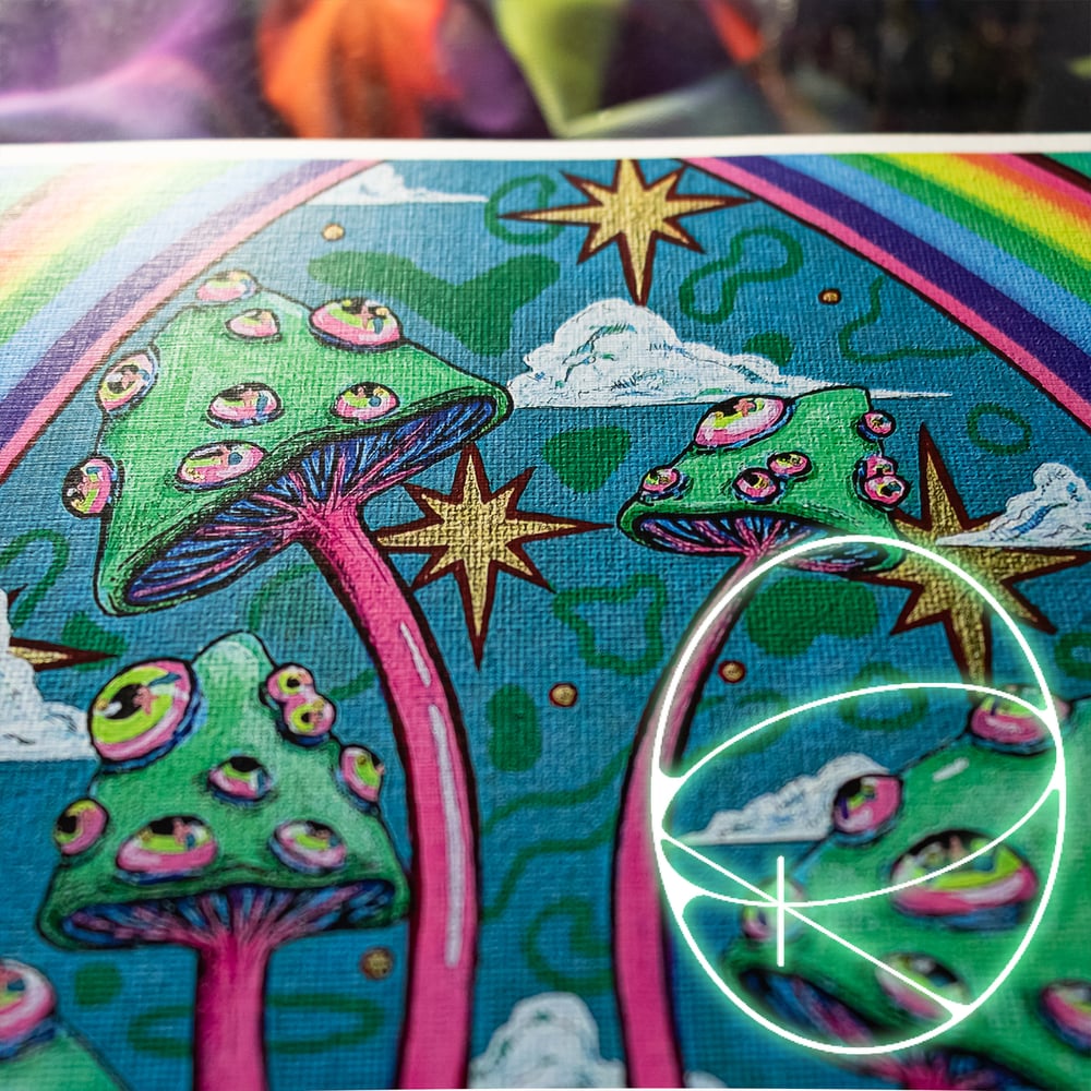 Image of Pink Shroomie Print
