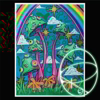 Image 1 of Pink Shroomie Print