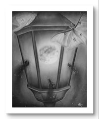 Giclee print “Drawn to light” 2022