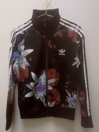 Image 2 of Adidas Floral Track Jacket (M - Used)