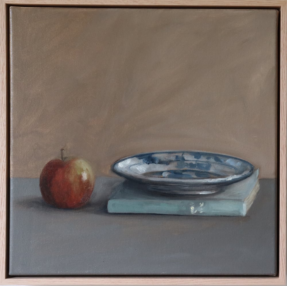 Image of Pomme, assiette et livre